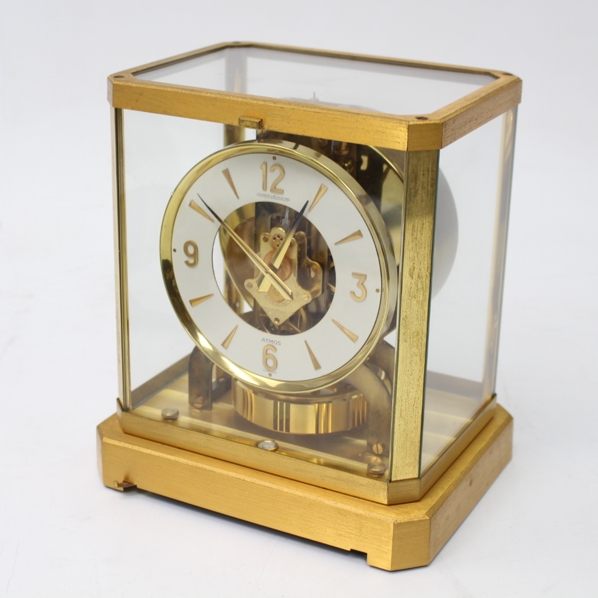 JAEGER LECOULTRE ジャガー ルクルト ATMOS 空気時計 ガラス ゴールド スイス製