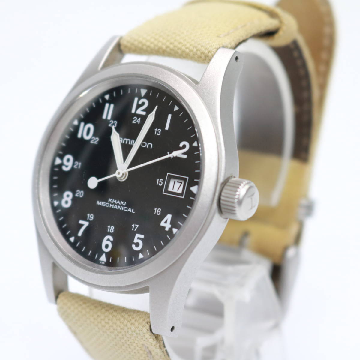 川崎市川崎区にて ハミルトン 手巻き腕時計 Cal.2804-2  を出張買取させて頂きました。