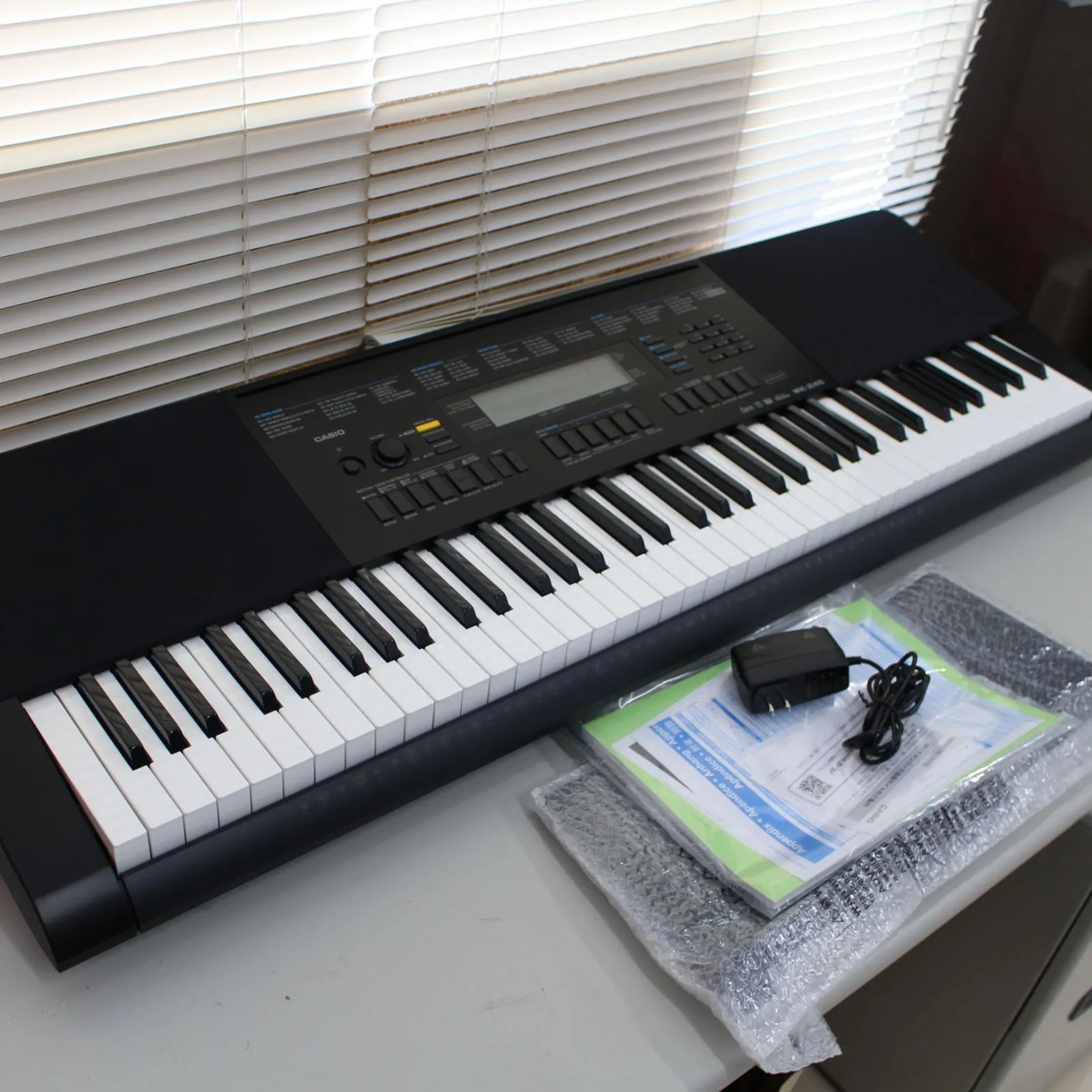 横浜市保土ヶ谷区にて カシオ 電子ピアノ WK-245 2019年製 を出張買取させて頂きました。