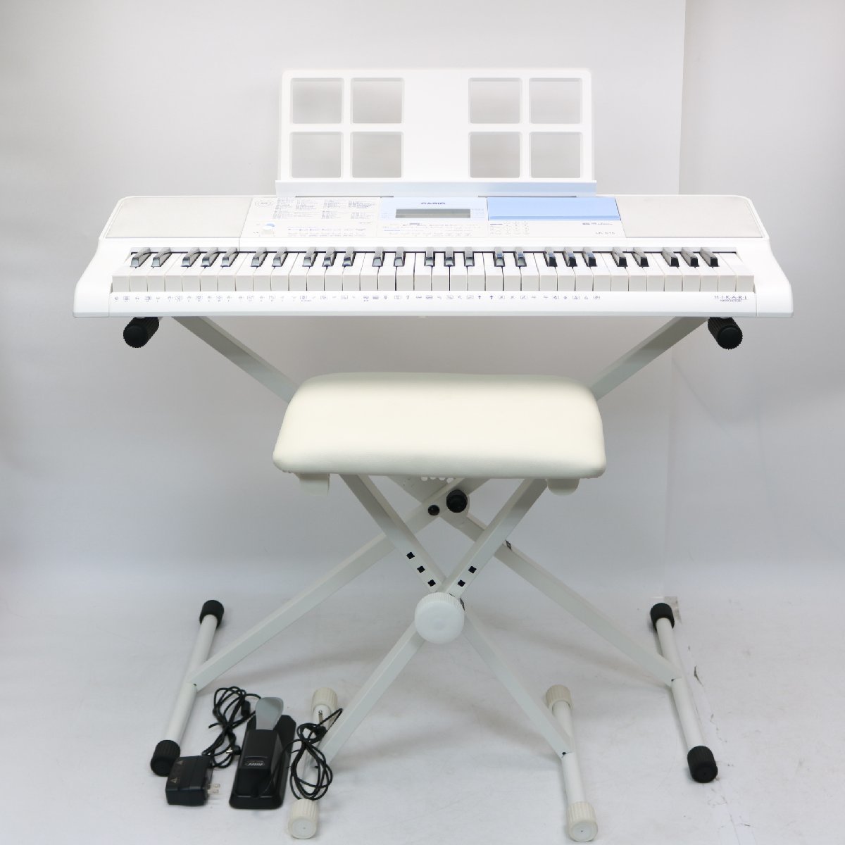 東京都品川区にて カシオ 光ナビゲーション電子ピアノ LK-515 2020年製 を出張買取させて頂きました。