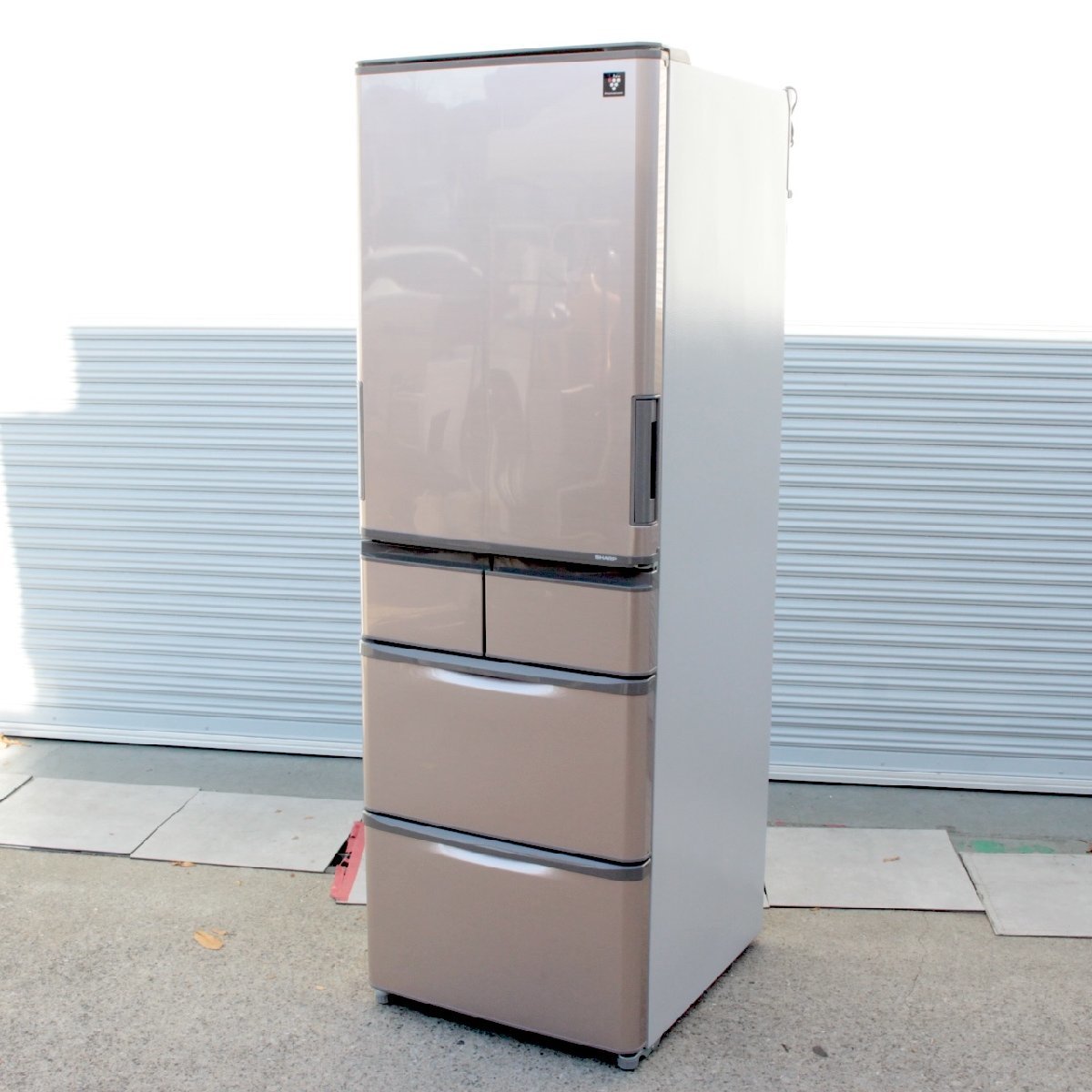 横浜市緑区にて シャープ 冷蔵庫 SJ-X414H-T 2021年製 を出張買取させて頂きました。