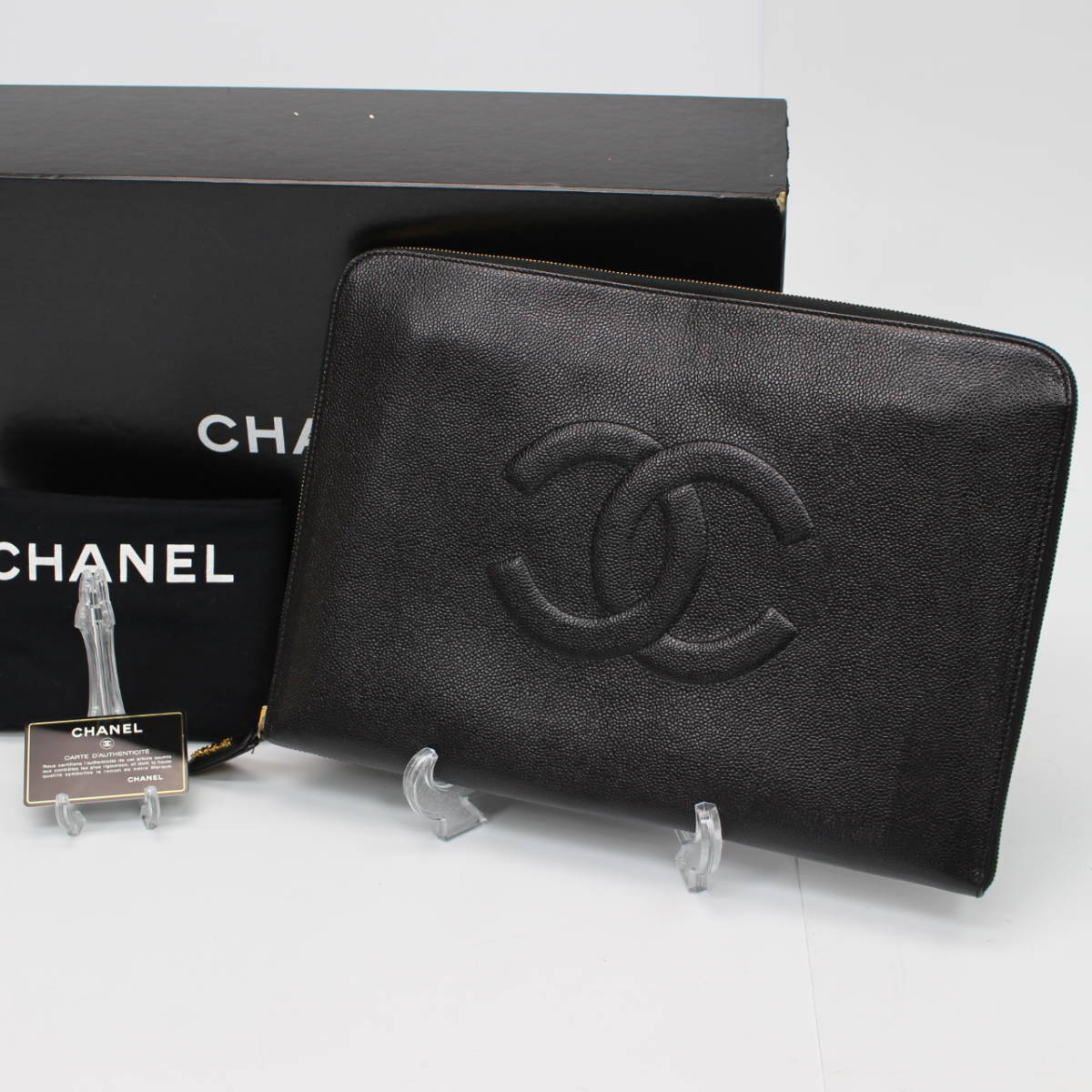 Chanel シャネル クラッチバッグ キャビアスキン 川崎市 横浜市で家具 家電の買取リサイクルショップ リサイクルオフ