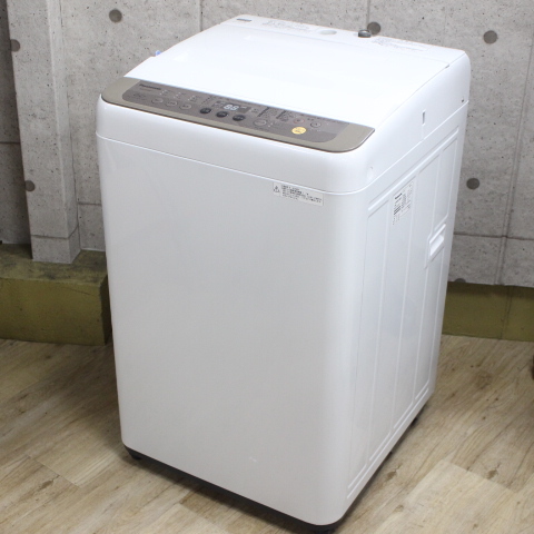 パナソニック 全自動洗濯機（洗濯6.0kg）NA-F60PB11 2018年製 - 川崎市