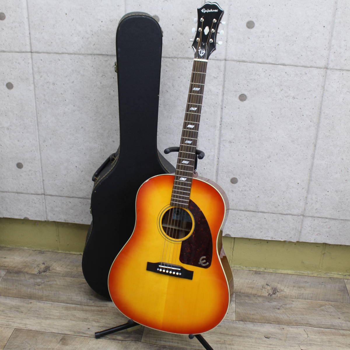 エピフォン テキサン エレキ アコースティックギター FT-79VC - 川崎市