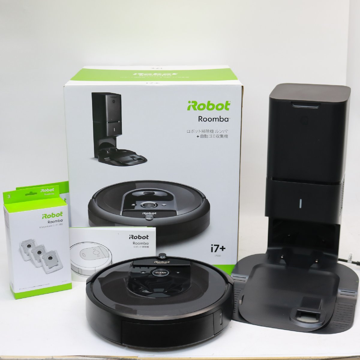 横浜市緑区にて アイロボット Roomba i7＋ロボット掃除機ルンバ ＋ 