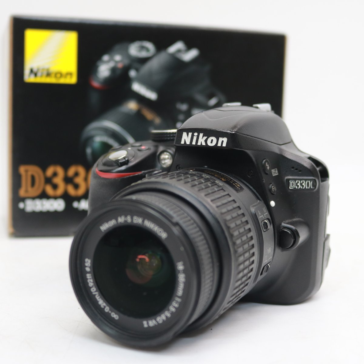 東京都品川区にて ニコン  D3300 デジタル一眼レフカメラ AF-S DX NIKKOR 18-55mm f3.5-5.6G VR ⅡKit  を出張買取させて頂きました。
