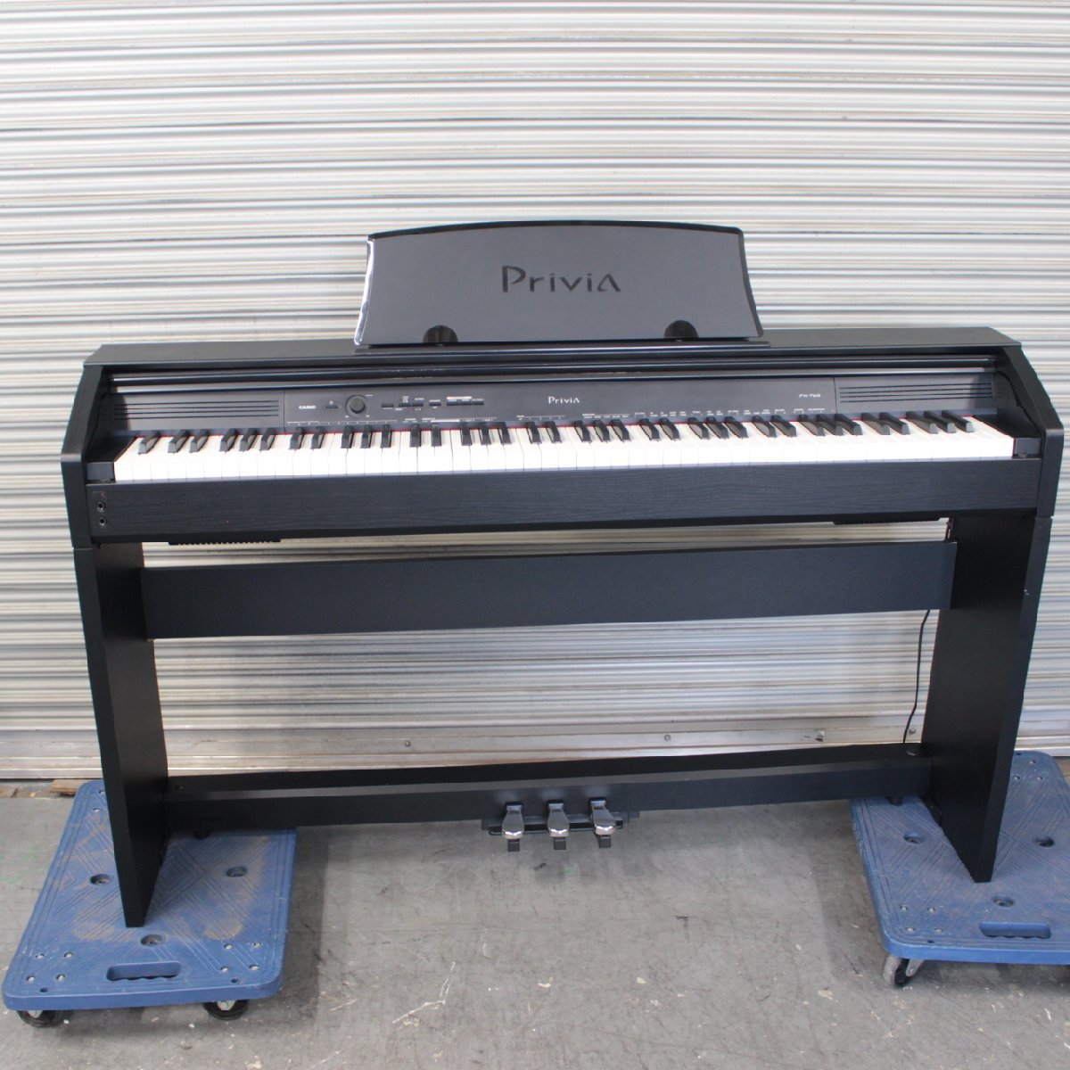 川崎市川崎区にて カシオ  電子ピアノ  Privia PX-760 BK 88鍵 2017年製 を出張買取させて頂きました。