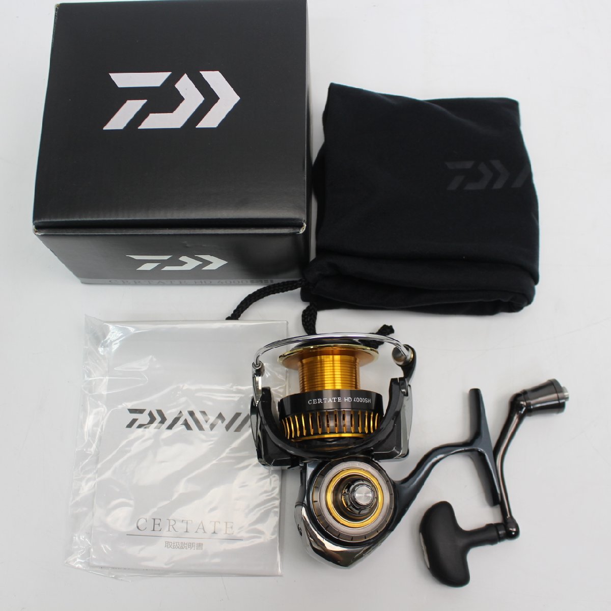16 セルテート　DAIWA CERTATE HD 4000SH リール ダイワ CERTATE 16セルテート HD 4000H 釣り具 スピニングリール