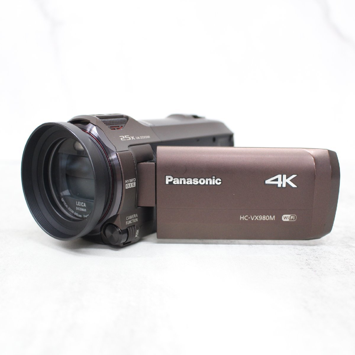 東京都渋谷区にて パナソニック デジタル4Kビデオカメラ HC-VX980M 2016年製 を出張買取させて頂きました。