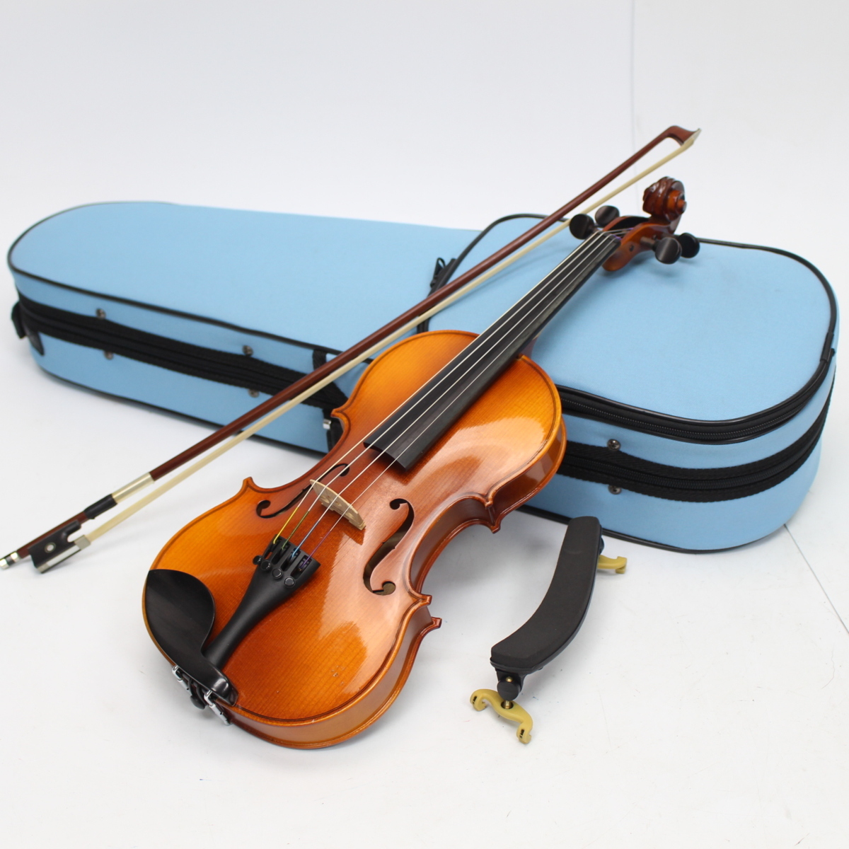 ホラ工房 バイオリン 1/2サイズ ルーマニア バイオリンセット ケース付き