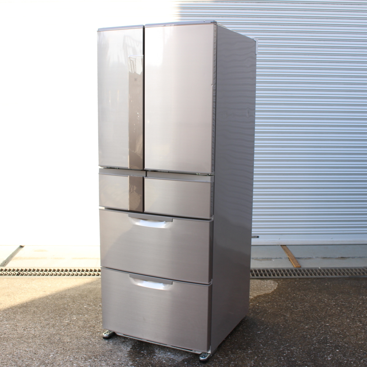 三菱 ノンフロン冷凍冷蔵庫 MR-JX47LW-N 6ドア 470L 2012年製