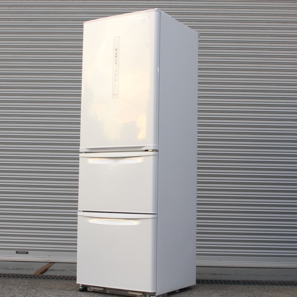 パナソニック ノンフロン冷凍冷蔵庫 NR-C37HC-W 3ドア 右開き 365L 2018年製