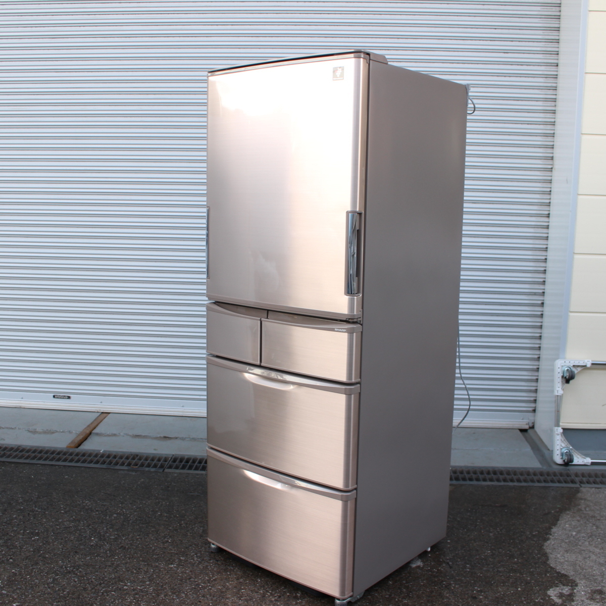 シャープ ノンフロン冷凍冷蔵庫 SJ-XW44A-T 5ドア 440L 2015年製