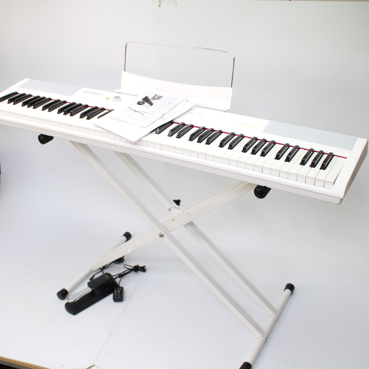 アルテシア 88鍵盤 電子ピアノ キーボード performer パフォーマー スタンド付き