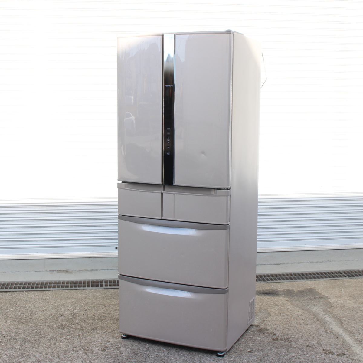 日立 フレンチドア冷蔵庫 R-F480E 2015年製 6ドア 475L