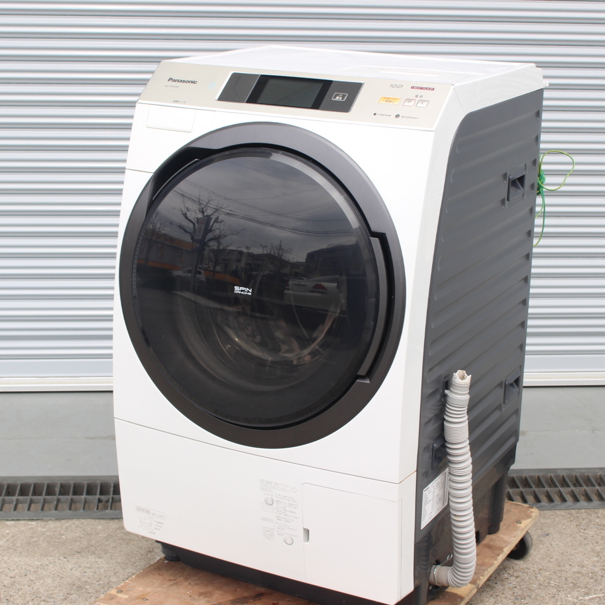 パナソニック ドラム式洗濯機 NA-VX9500R 洗濯10kg 乾燥6kg 2015年製