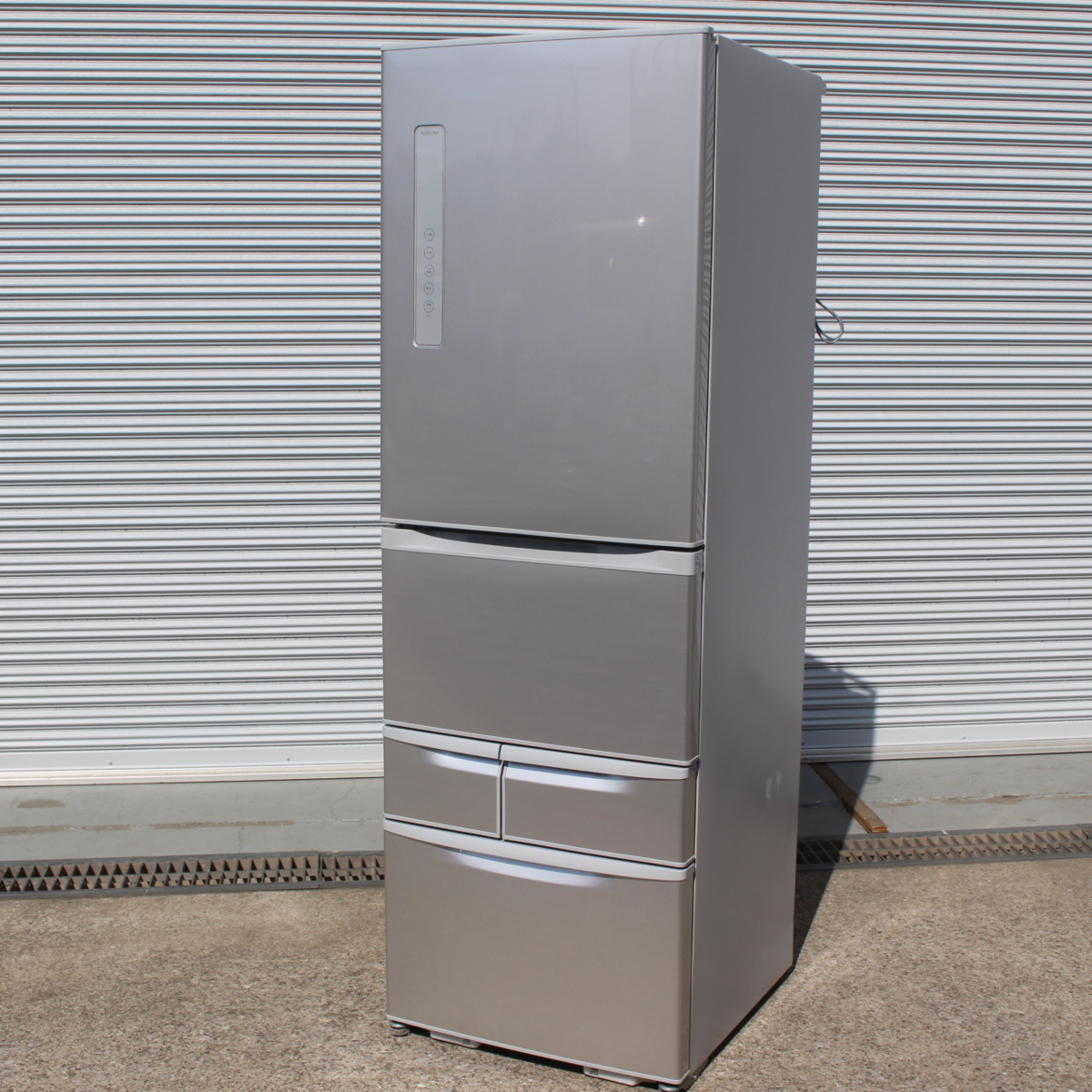 東芝 ノンフロン冷凍冷蔵庫 VEGETA GR-P41GL  411L 5ドア 2019年製