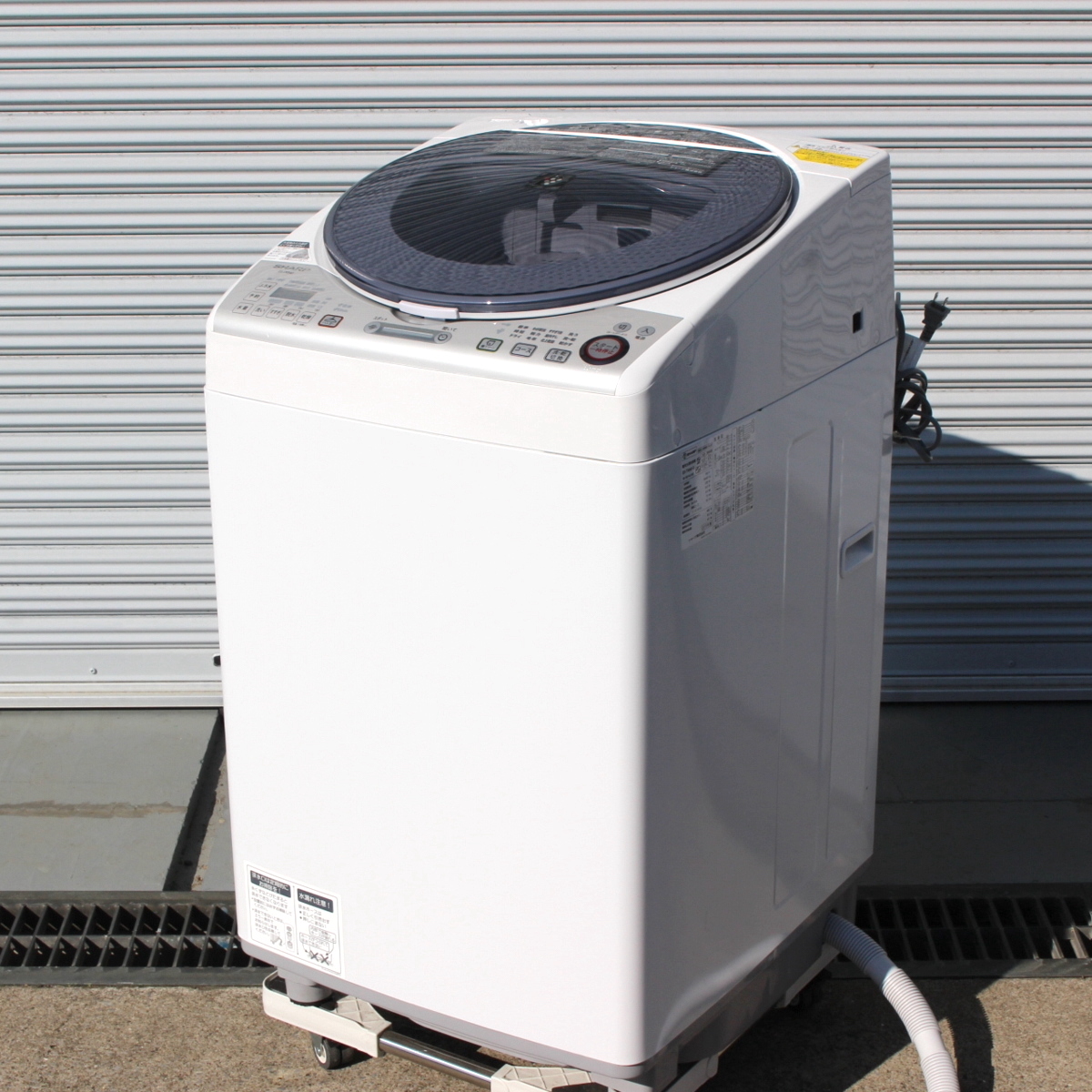 シャープ 洗濯機 洗濯乾燥機 ES-TX840-R プラズマクラスター搭載 