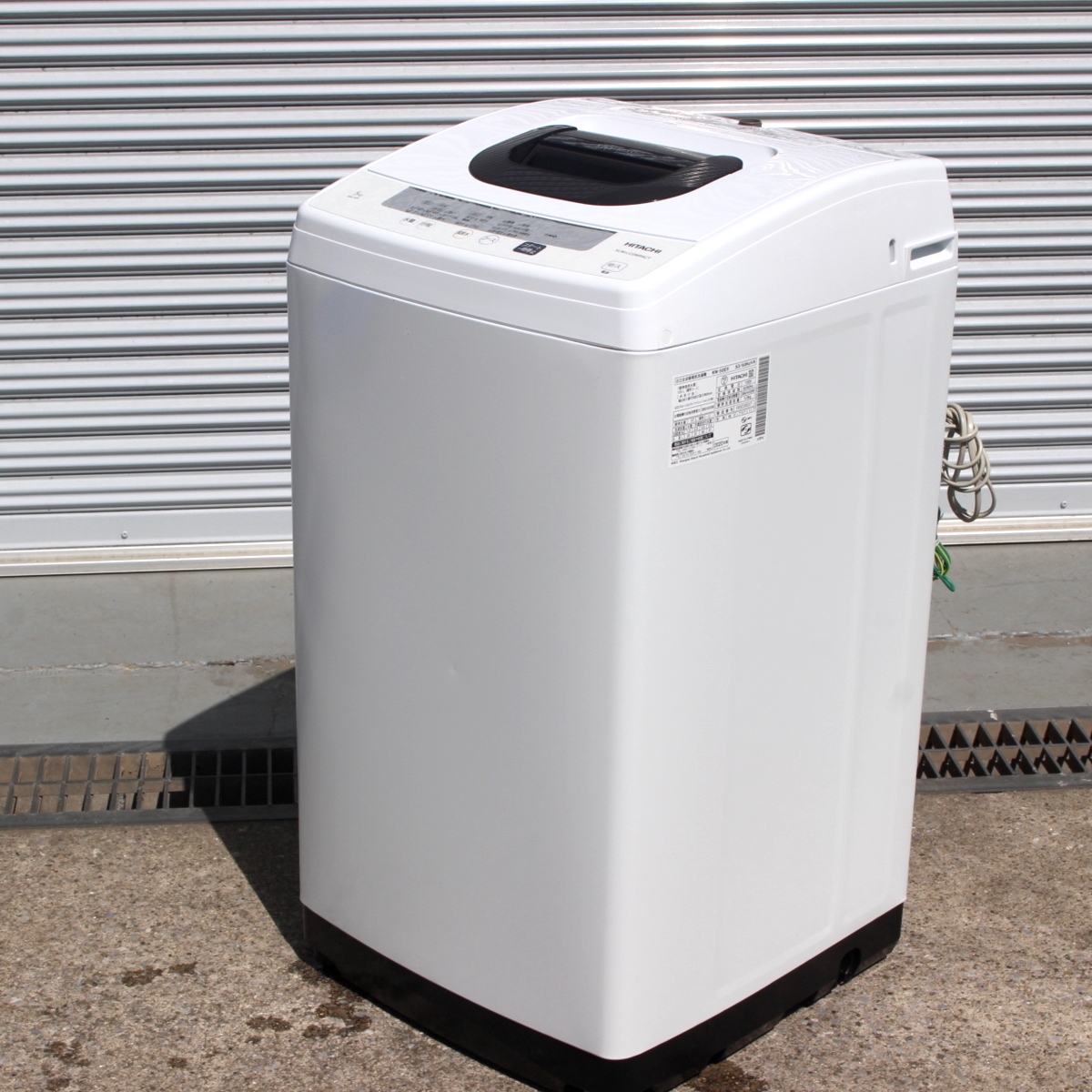 HITACHI 全自動洗濯機 NW-50E 5kg 日立 2020年製