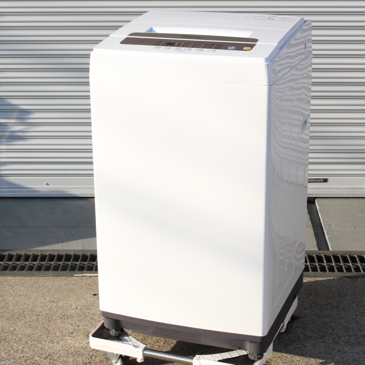 アイリスオーヤマ 全自動洗濯機 5.0kg IAW-T502EN 2019年製 ステンレス槽