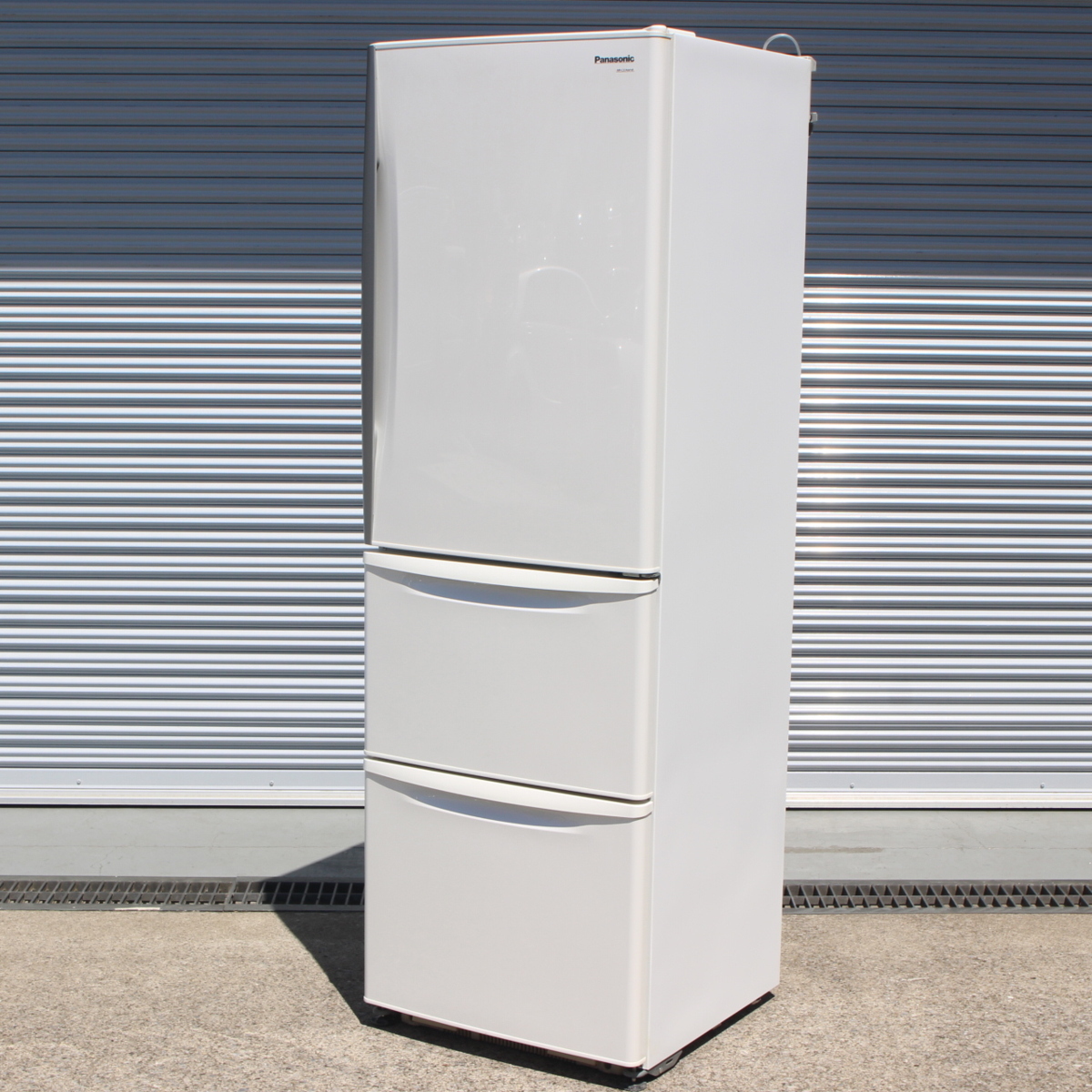2012年製 Panasonic 冷凍冷蔵庫「NR-C37AM-S」365L - キッチン家電