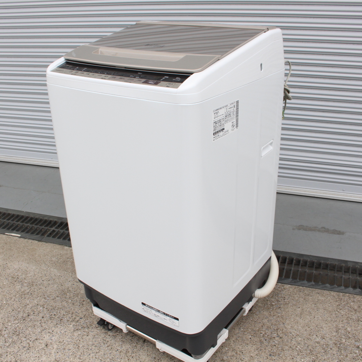 HITACHI 日立 全自動洗濯機 BW-V100E 19年型 10kg BEAT WASH