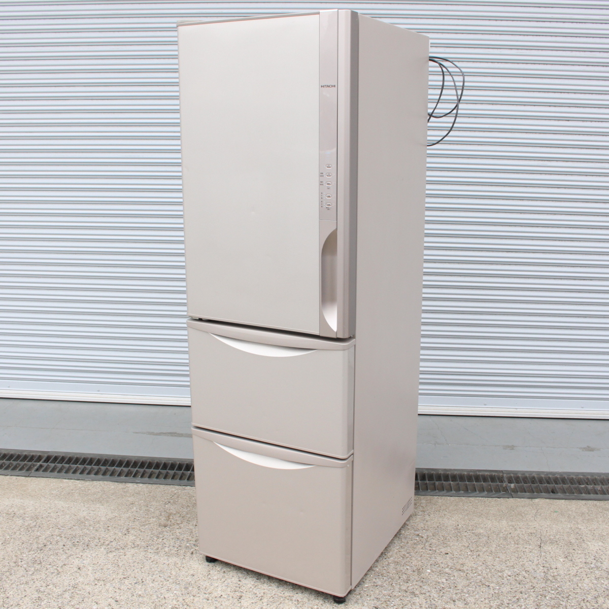 日立 ノンフロン冷凍冷蔵庫 R-K320FVL 315L 15年製 冷蔵庫