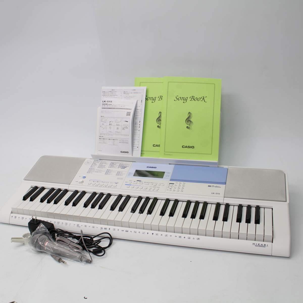カシオ 光ナビゲーションキーボード Casiotone LK-515 2020年製 61鍵盤