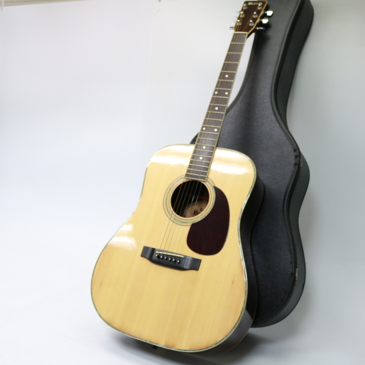 Morris モーリス W-30 アコースティックギター アコギ ハードケース付き 日本製