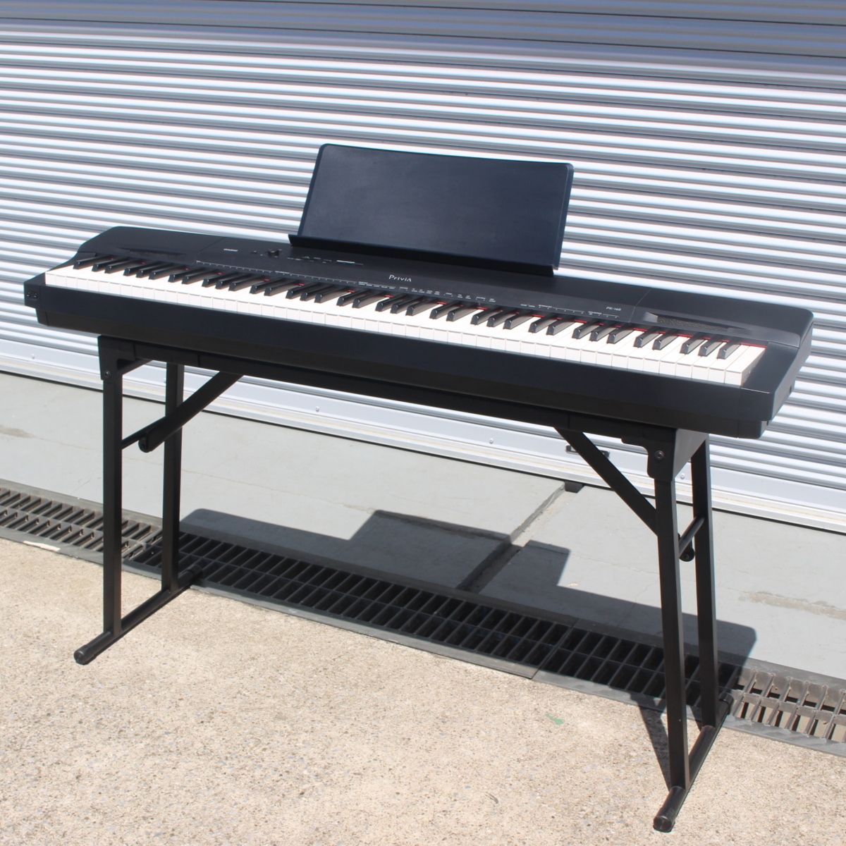 CASIO カシオ 電子ピアノ PX-160 キーボード コンパクトモデル ペダル付き