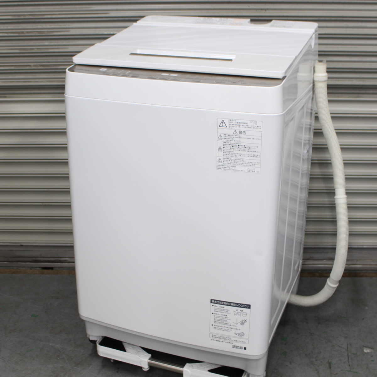 TOSHIBA 東芝 AW-BK10SD7 全自動洗濯機 18年製 10kg 10.0kg 縦型