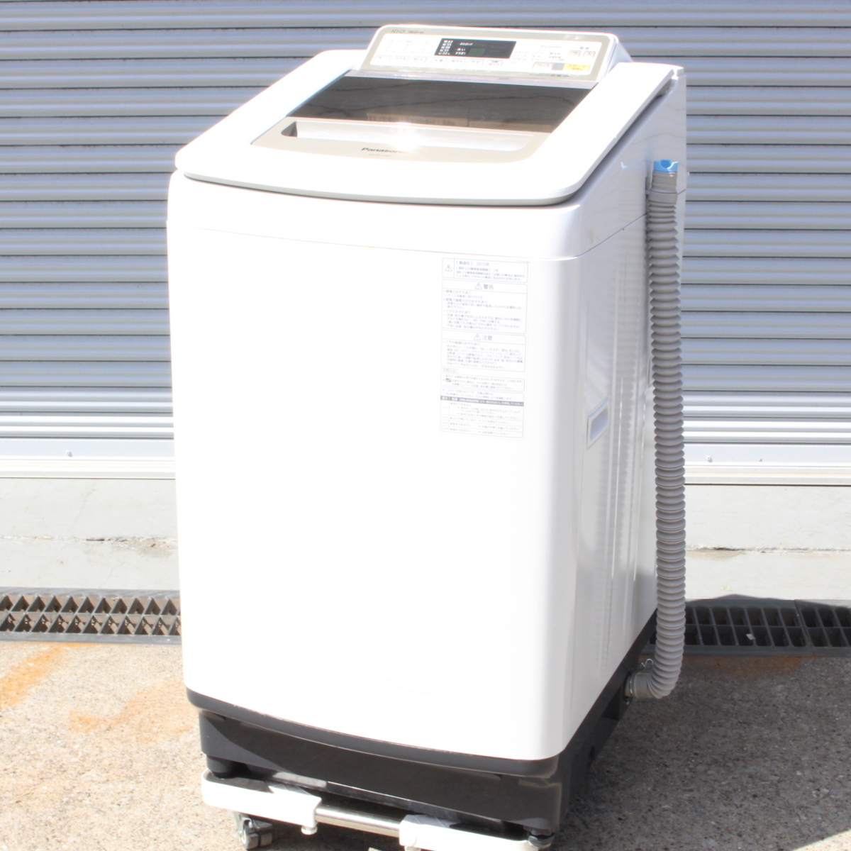 Panasonic パナソニック NA-FA100H2 全自動洗濯機 2015年製 10kg 10.0kg