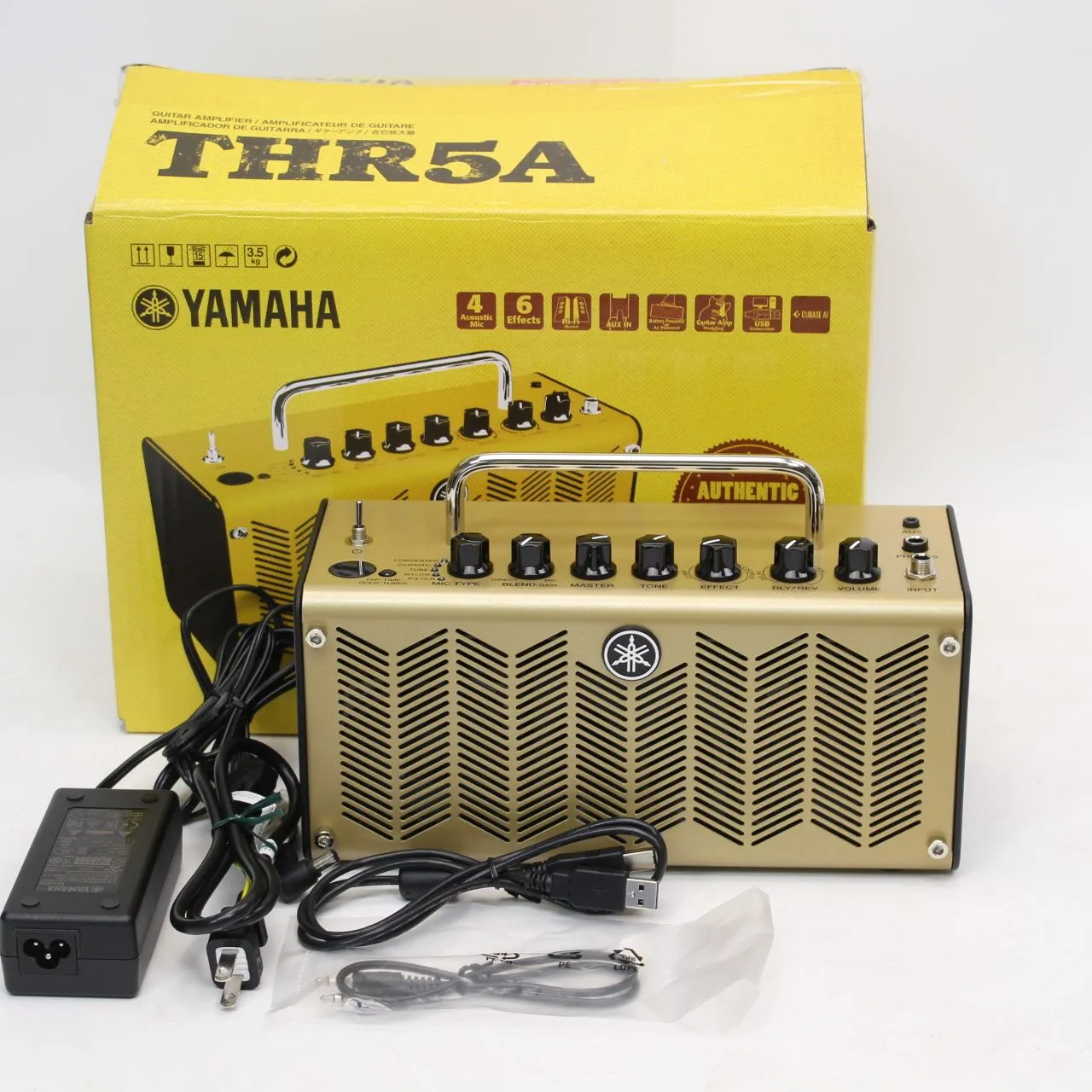 埼玉県ふじみ野市にて Yamaha ゴールド ギターアンプ THR5A   を出張買取させて頂きました。