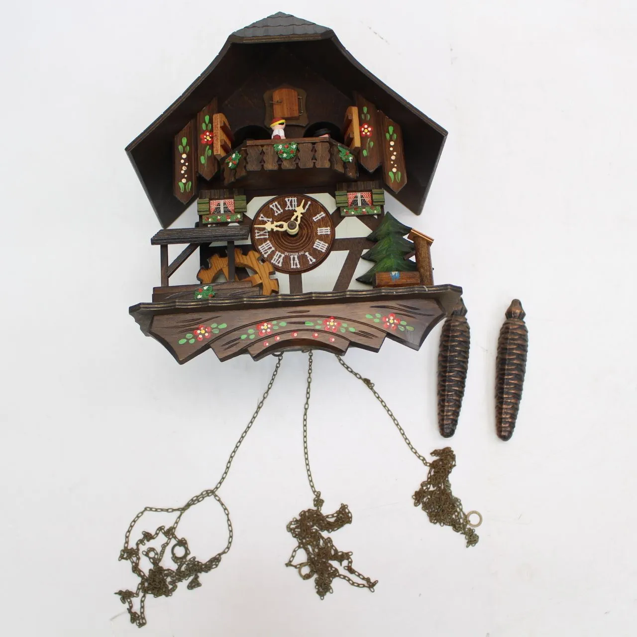 神奈川県横浜市南区にて Lotscher/レッチャー スイス製 鳩時計/からくり時計   を出張買取させて頂きました。
