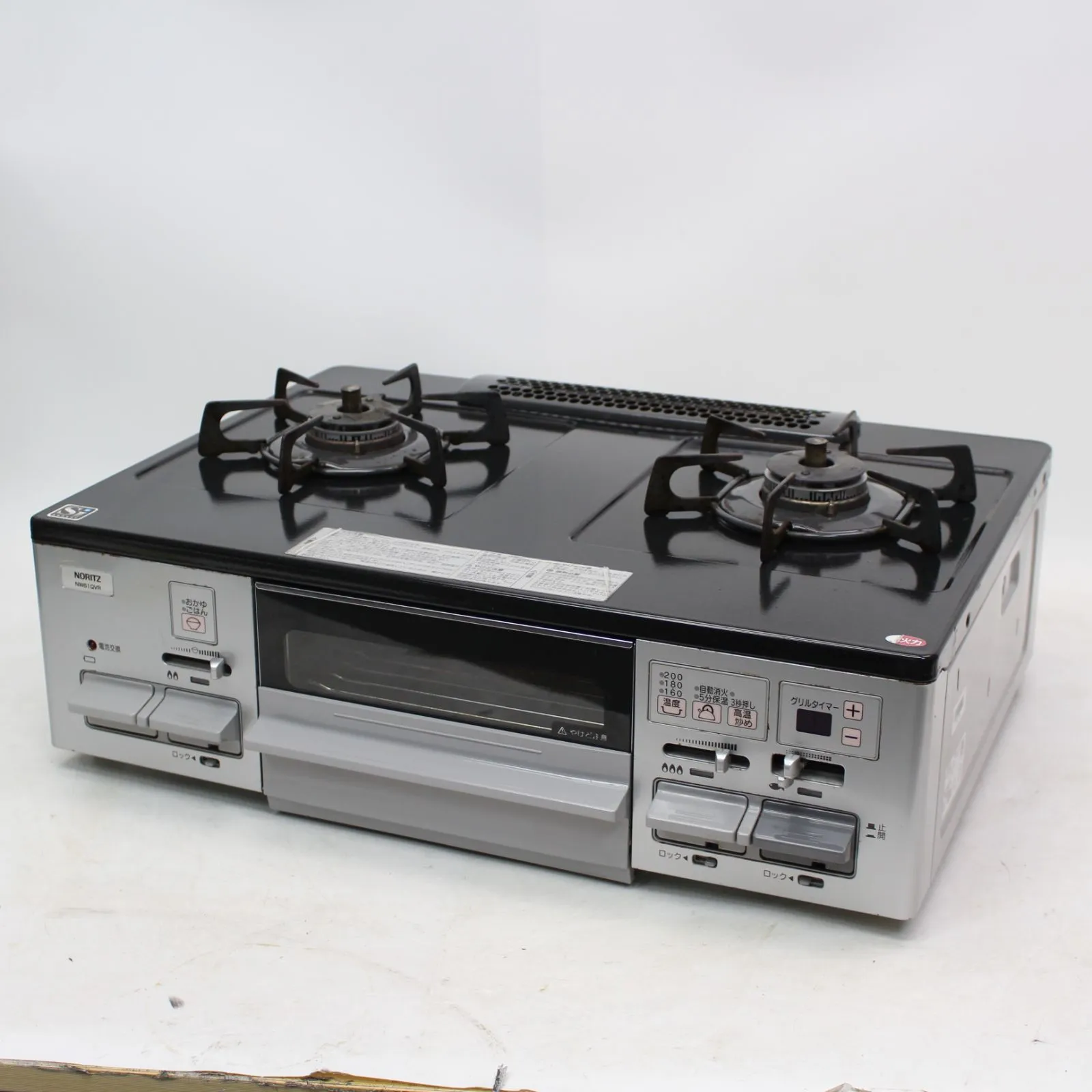 埼玉県ふじみ野市にて ノーリツ ガスコンロ NW61QVR 都市ガス 2019年製 を出張買取させて頂きました。