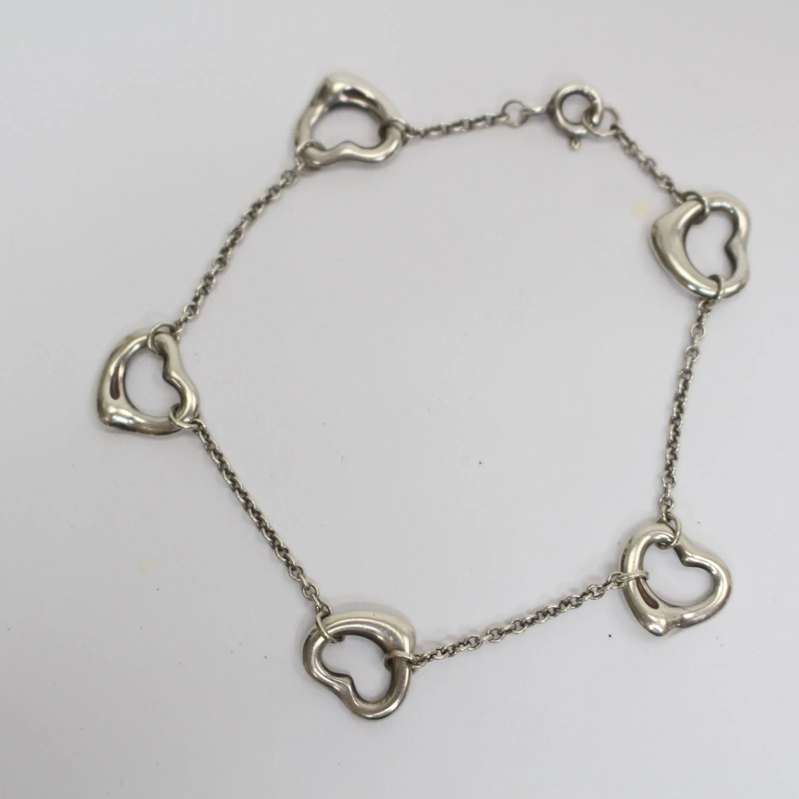 東京都小平市にて Tiffany & Co.  オープンハート5p ブレスレット   を出張買取させて頂きました。