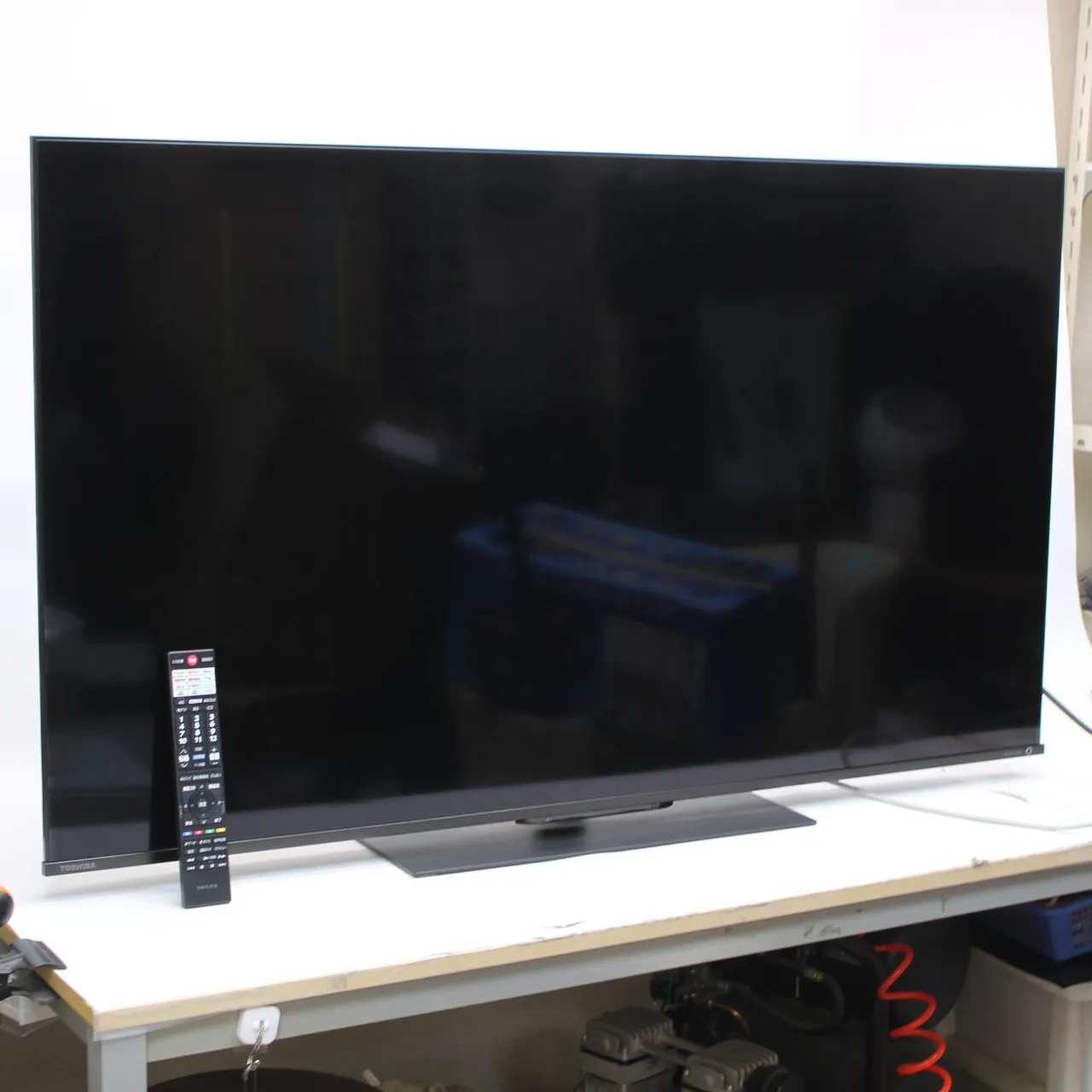 神奈川県川崎市麻生区にて 東芝 4Kチューナー内蔵液晶TV  REGZA 55Z770L  2022年製 を出張買取させて頂きました。
