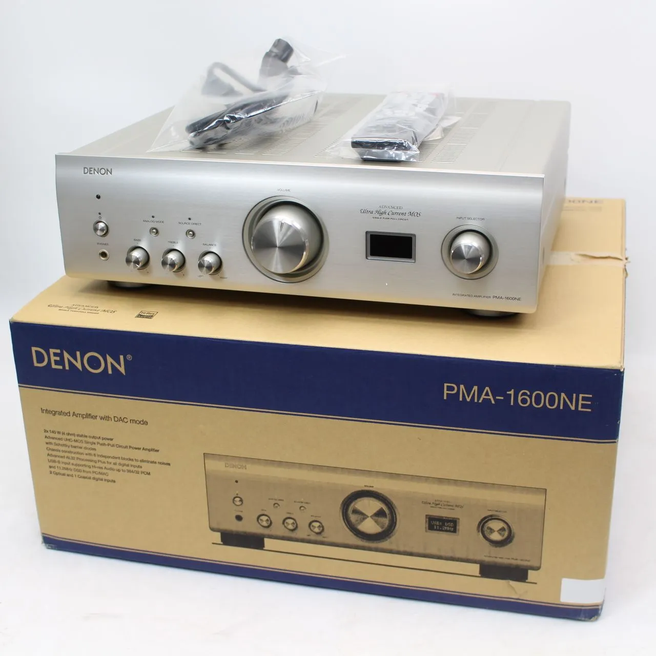 埼玉県和光市にて DENON  AVアンプ PMA-1600NE  2021年製 を出張買取させて頂きました。