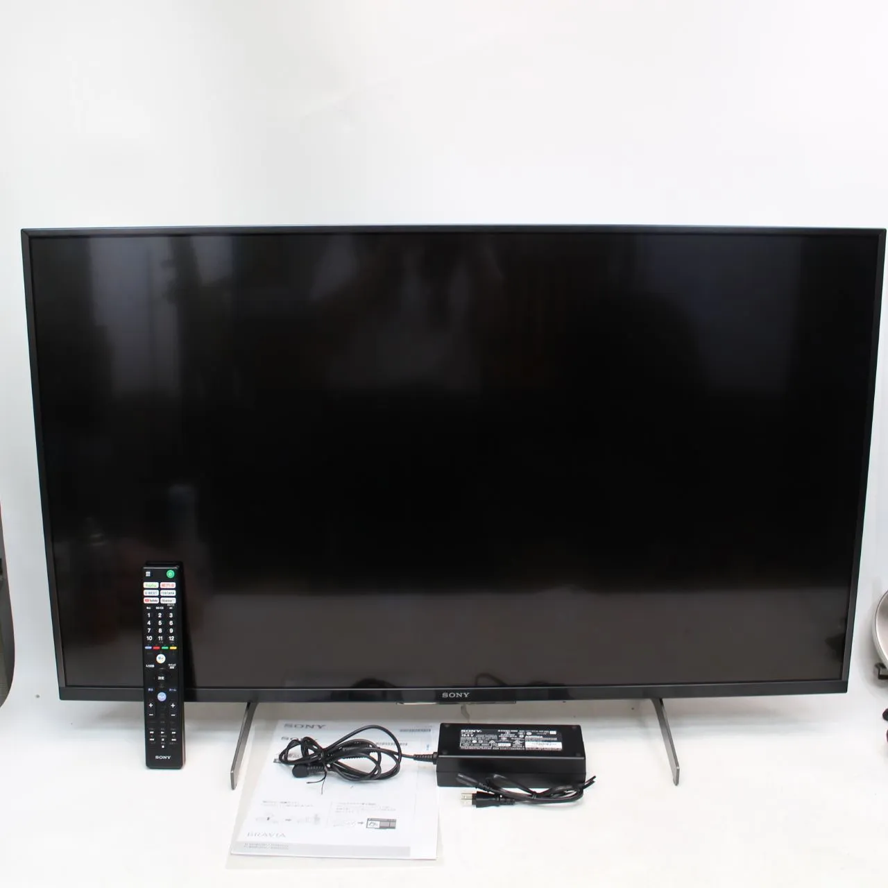 神奈川県横浜市鶴見区にて SONY 4K液晶テレビ BRAVIA KJ-43X8500H 2020年製 を出張買取させて頂きました。