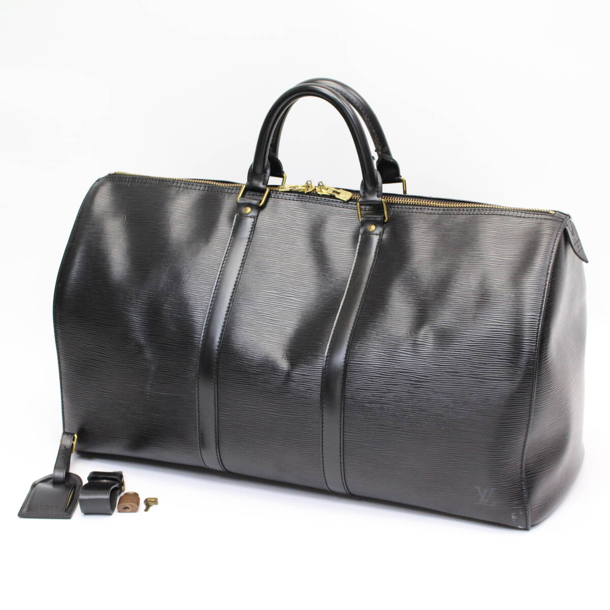 神奈川県川崎市中原区にて ルイ ヴィトン エピ キーポル50 ボストンバッグ M42962  を出張買取させて頂きました。