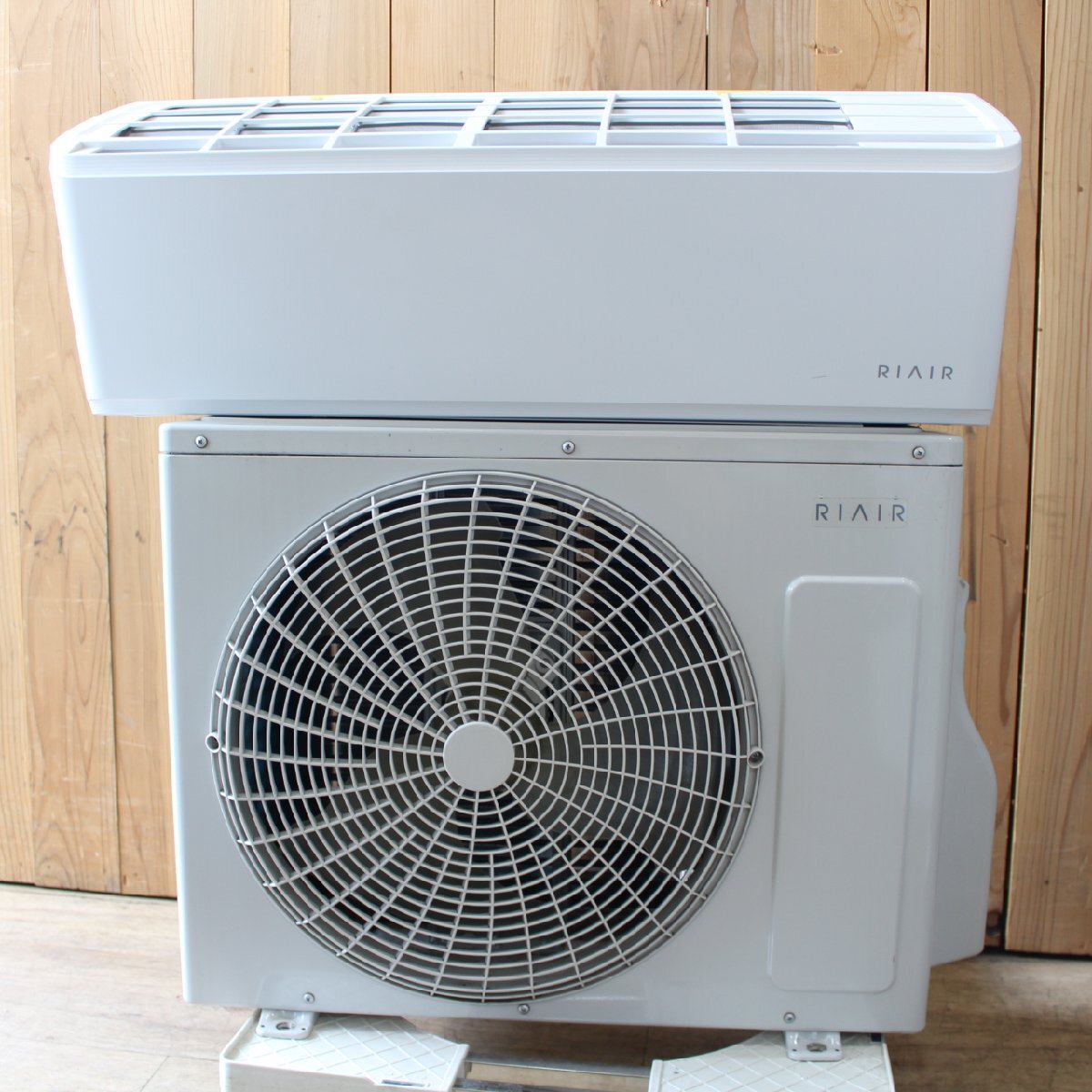 埼玉県羽生市にて ヤマダ ルームエアコン YHA-S22N-W 2024年製 を出張買取させて頂きました。