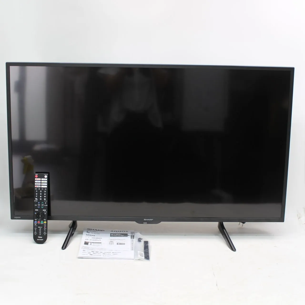 東京都狛江市にて シャープ 液晶テレビ 4T-C42DJ1 2021年製 を出張買取させて頂きました。