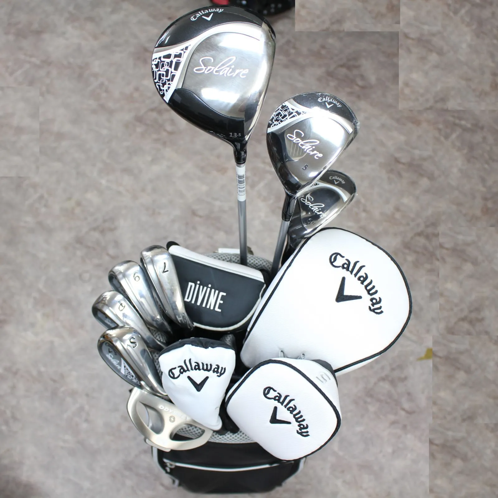 東京都東大和市にて キャロウェイ レディース用ゴルフクラブ  バッグ付 ソレイユセット フレックスL   を出張買取させて頂きました。