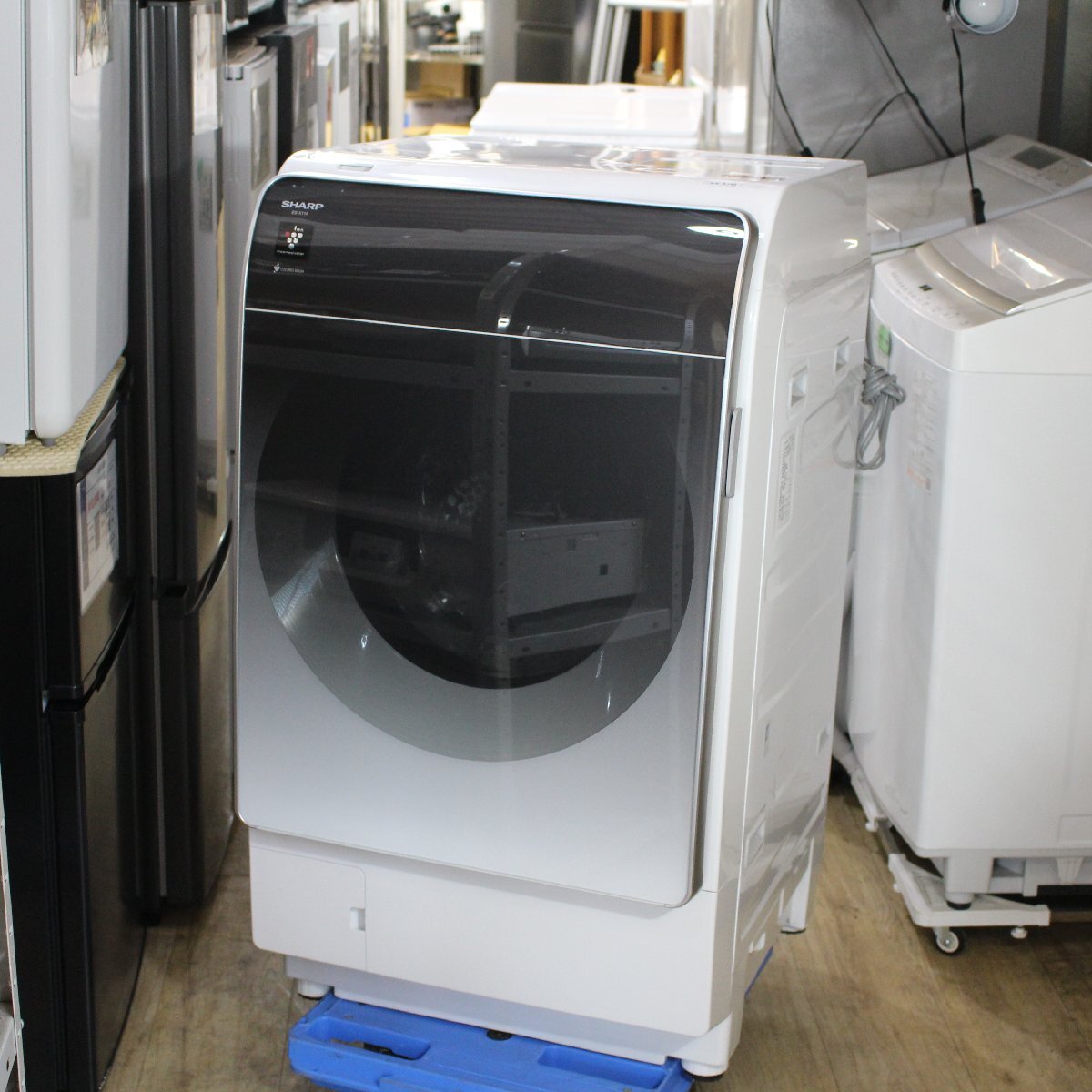 リサイクルショップどりーむ天保山店　No1648　お買い得価格！　ドラム式洗濯乾燥機　SHARP　2021年製　洗濯11.0㎏／乾燥6.0㎏　AI音声搭載！洗剤自動投入！ 00000014354839_a01.jpg