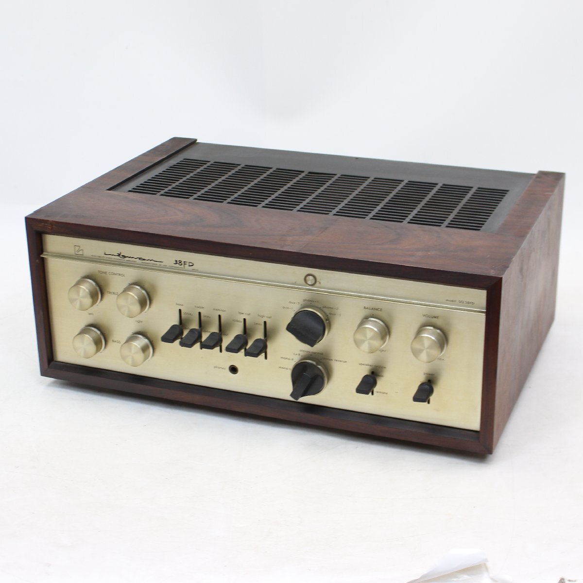 神奈川県葉山町にて ラックスマン 真空管 プリメインアンプ SQ38FD  を出張買取させて頂きました。