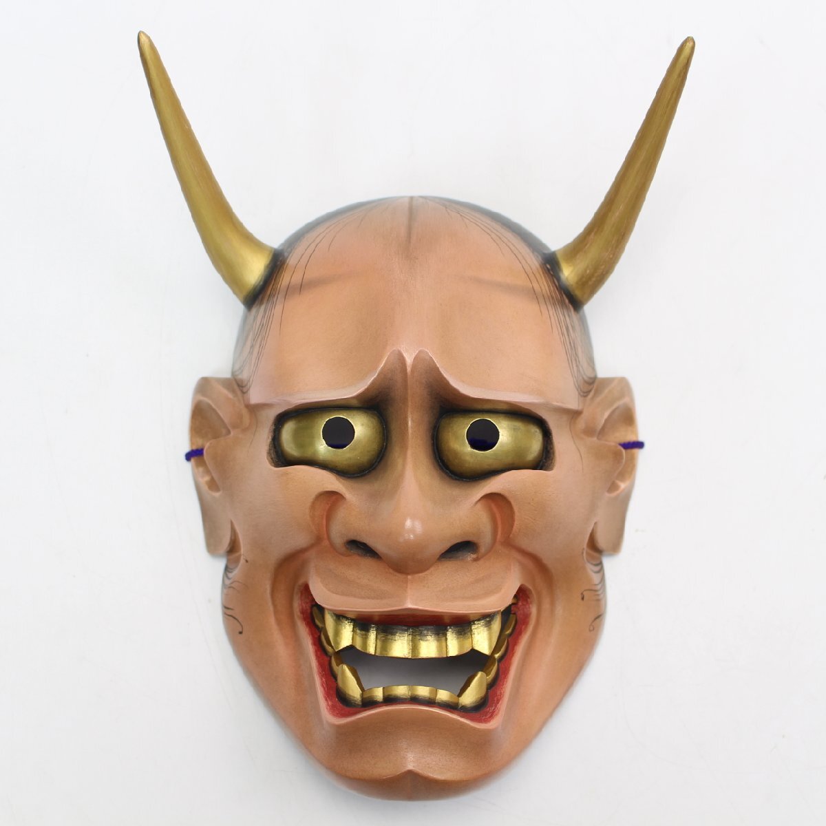 埼玉県本庄市にて 二代目 野川陽山 作 能面 般若 共箱付   を出張買取させて頂きました。