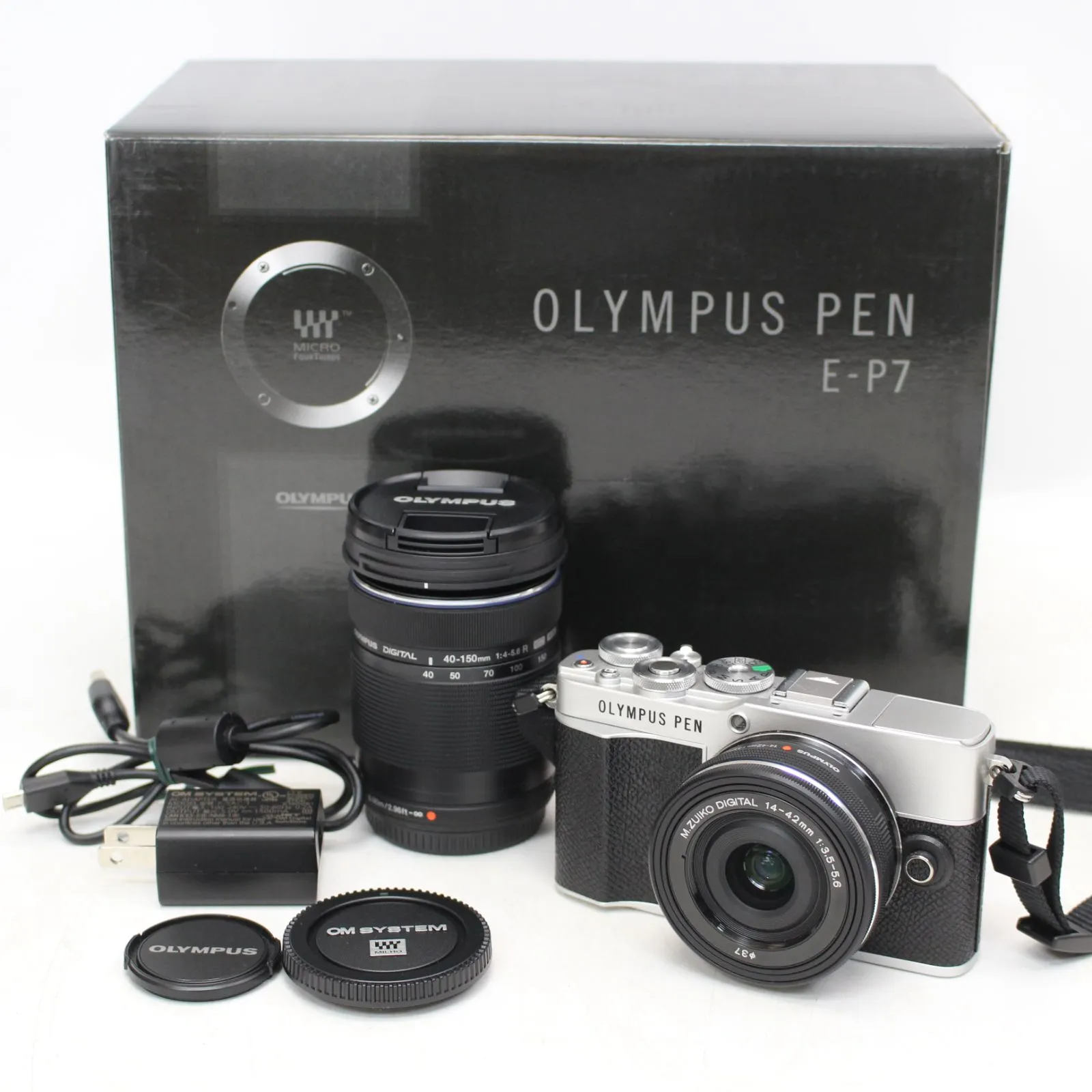 神奈川県横浜市青葉区にて オリンパス ダブルズームキット OLYMPUS PEN E-P7   を出張買取させて頂きました。