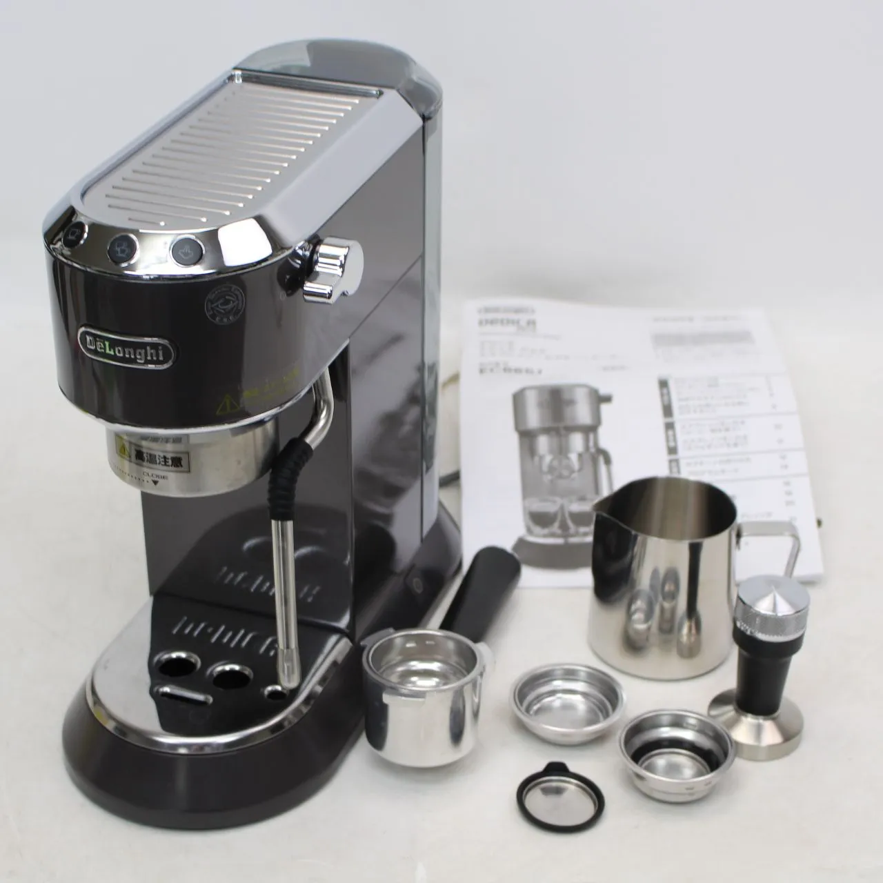 埼玉県狭山市にて デロンギ エスプレッソカプチーノメーカー EC885J-GY  を出張買取させて頂きました。