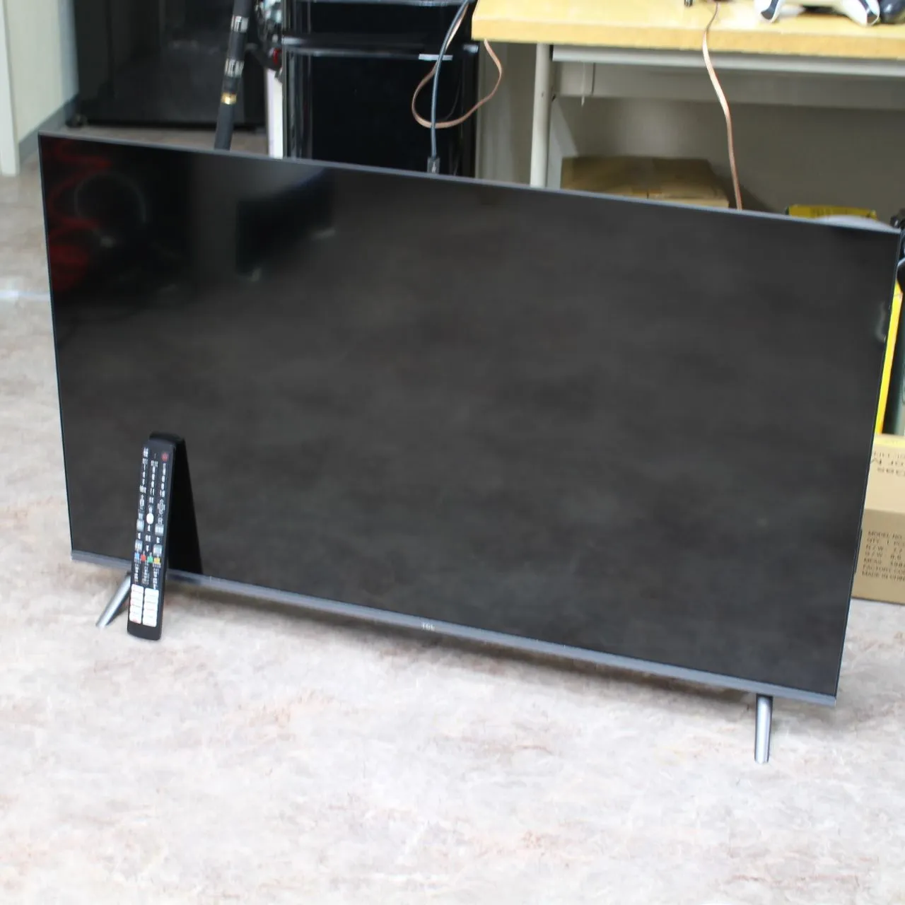 東京都国立市にて TCL 液晶テレビ 43C645 2023年製 を出張買取させて頂きました。