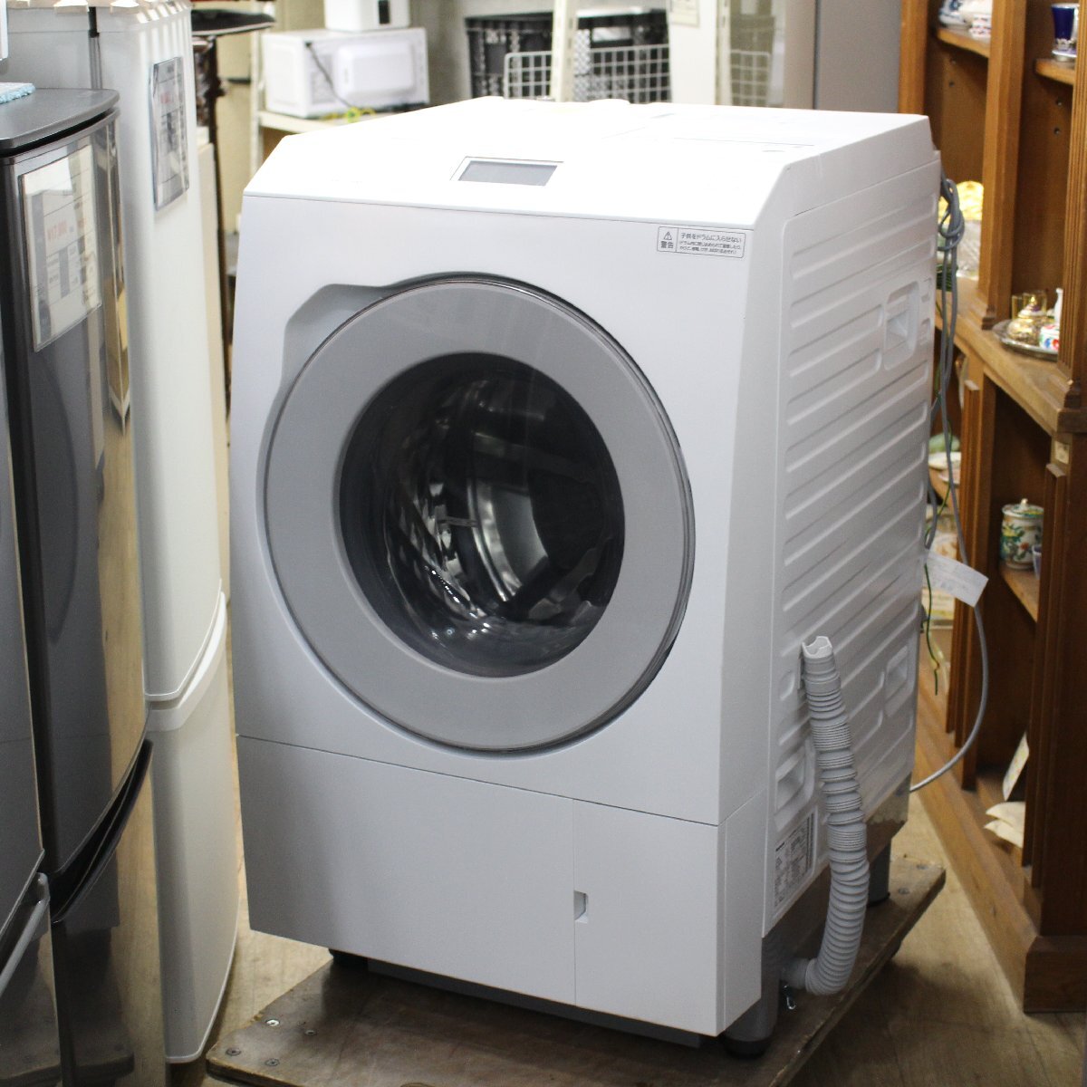 神奈川県川崎市麻生区にて パナソニック ドラム式洗濯乾燥機 NA-LX127CR 2024年製 を出張買取させて頂きました。